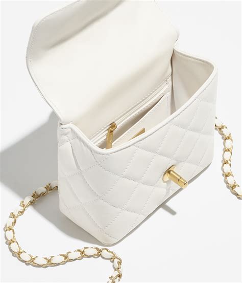 chanel white mini bag|mini rectangular chanel bag.